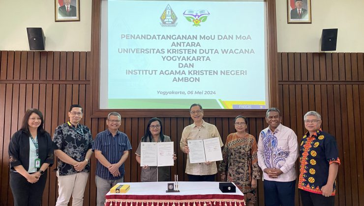 UKDW Strengthens Collaboration with IAKN Ambon